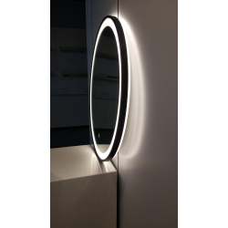 Rundt led speil - i 70 cm og 100 cm - 50% Rabat