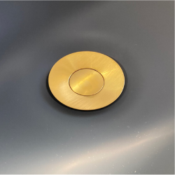 Bundventil m. integreret overlb i hvitt