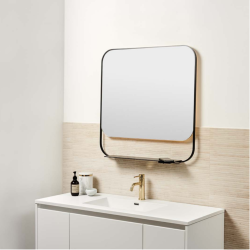 Compakt deluxe spejl med lader 40% rabat