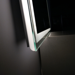 Firkantet led speil i 3 strrelser - 50% Rabat