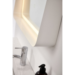 Creator straight hvitt med hylle- 75% RABAT