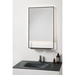 Futon bakgrunnlys og hylle - 50 % rabat