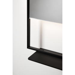 Futon bakgrunnlys og hylle - 50 % rabat