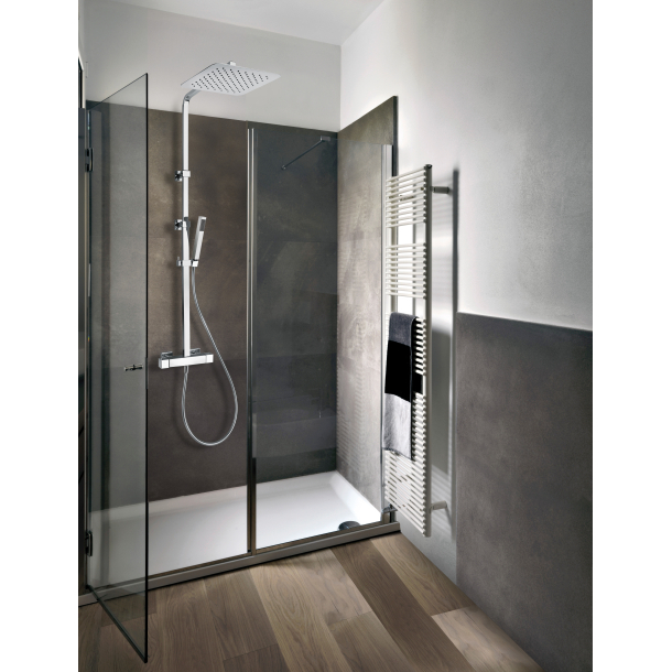 Quadra dusjsyle 30 cm krom 