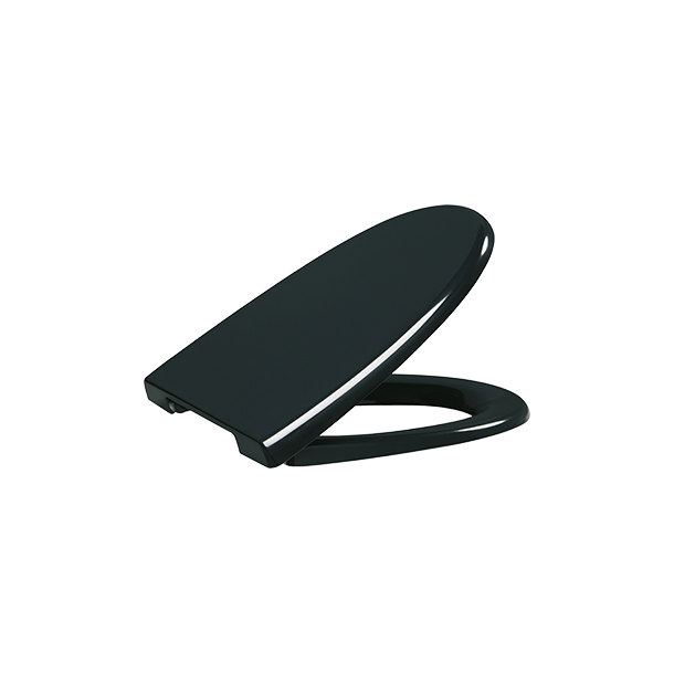 Skandi Sign Silent toalettsete, svarts.