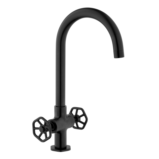 Wheels kkkenarmatur krom med automatisk lft-up-ventil 