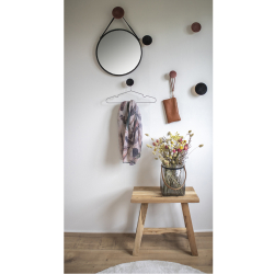 Bnk i teak 50x25x45 cm. - GRATIS LEVERING