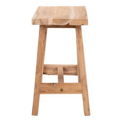 Bnk i teak 50x25x45 cm. - GRATIS LEVERING