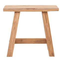 Bnk i teak 50x25x45 cm. - GRATIS LEVERING