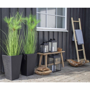 Bnk i teak 90x25x45 cm. - GRATIS LEVERING