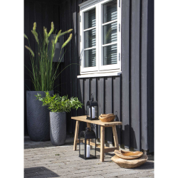 Bnk i teak 90x25x45 cm. - GRATIS LEVERING