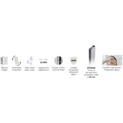 ben Center Brusevg med kromkant