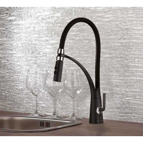 Tyre kkkenarmatur krom med automatisk lft-up-ventil 