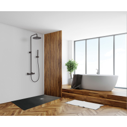 Tonda dusjs�yle �25 cm svart 