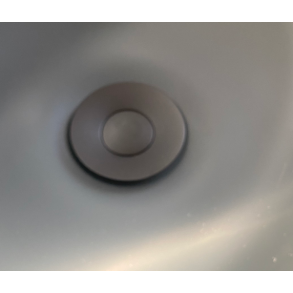 Bundventil m. integreret overlb i sort mat