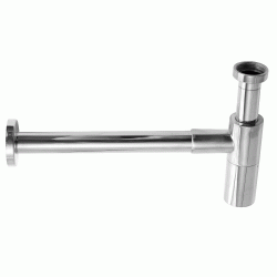 1-1/4" vandls t/vgmontering - Krom